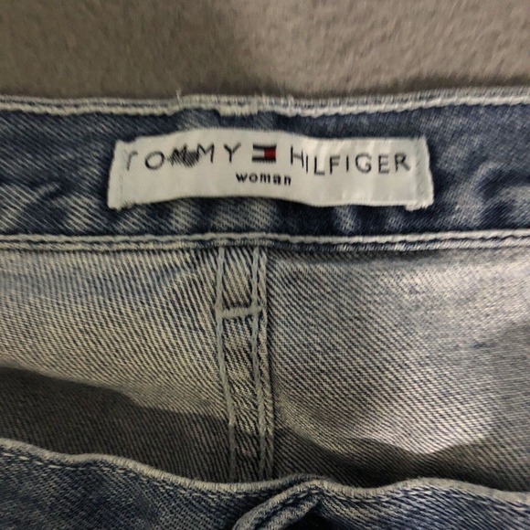 VTG Tommy Hilfiger Relaxed Fit Carpenter Jeans Women Size 8 90s Y2K Streetwear - Picture 2 of 5